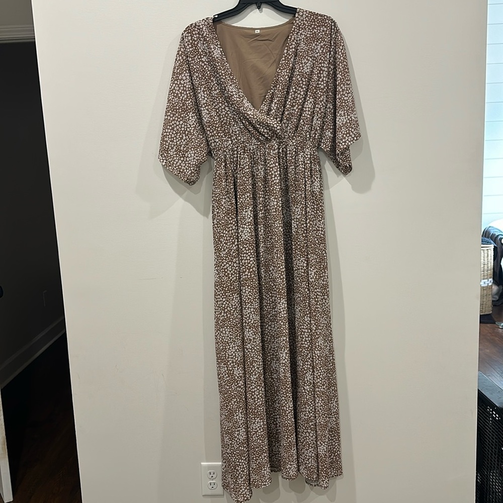 Floral maxi dress